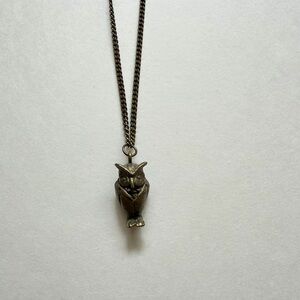 Owl Pendant Necklace